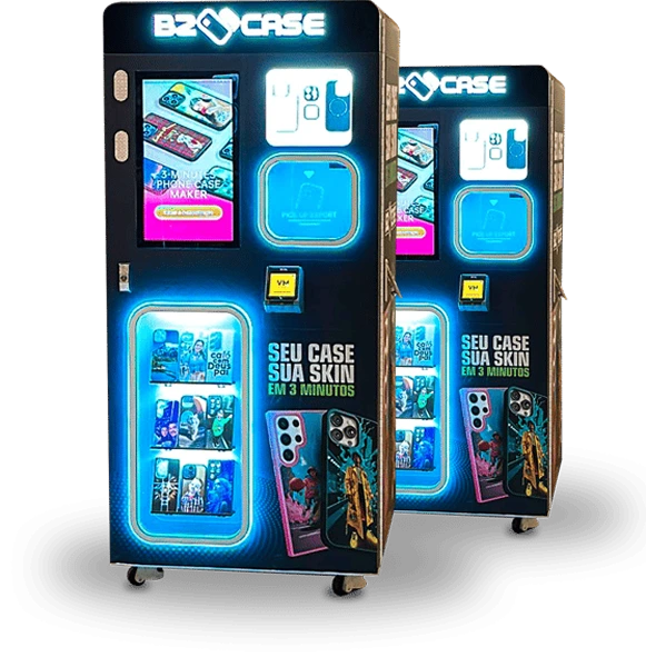 B2 Case – Operação enxuta de personalização de cases na hora.